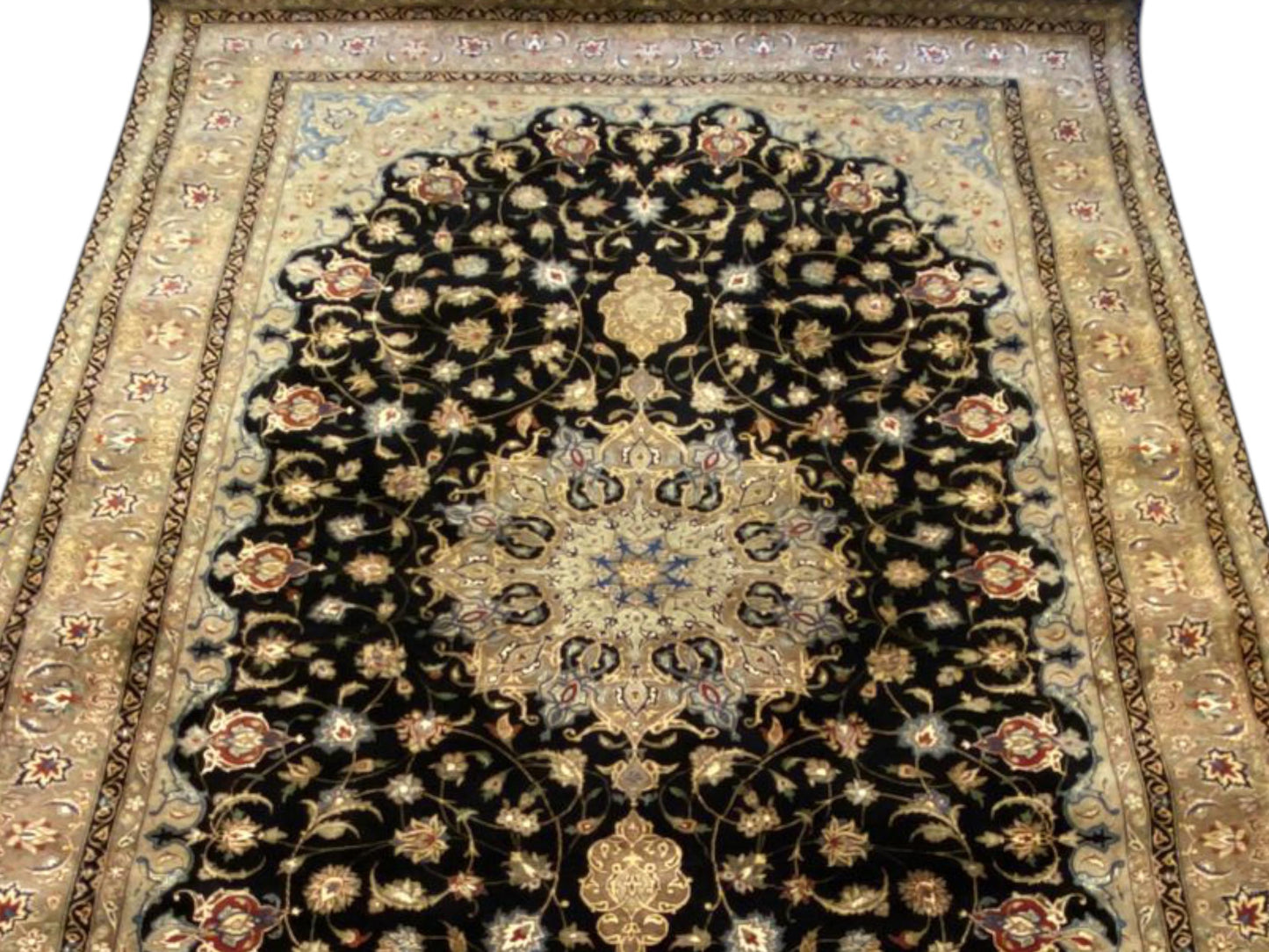 7x10 Antique shahi tabraiz handmade carpets