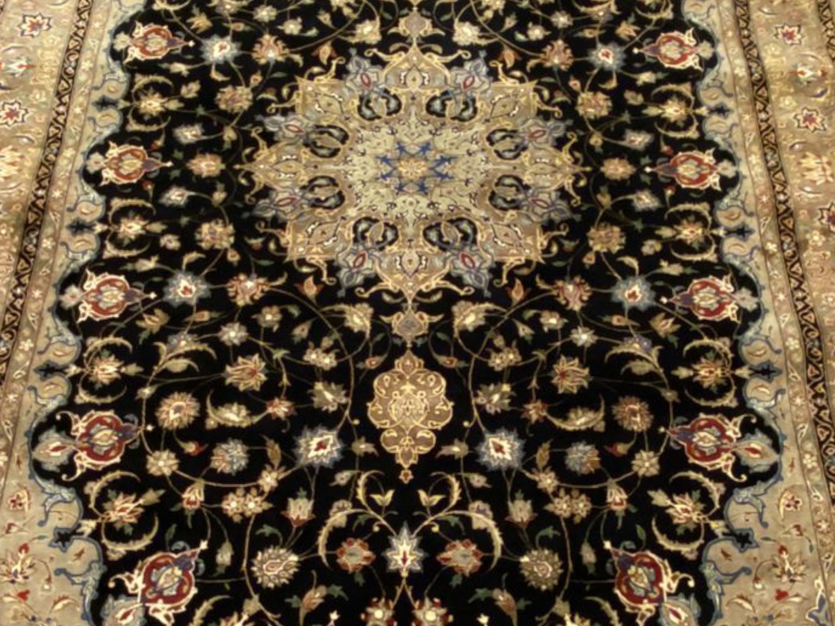 7x10 Antique shahi tabraiz handmade carpets