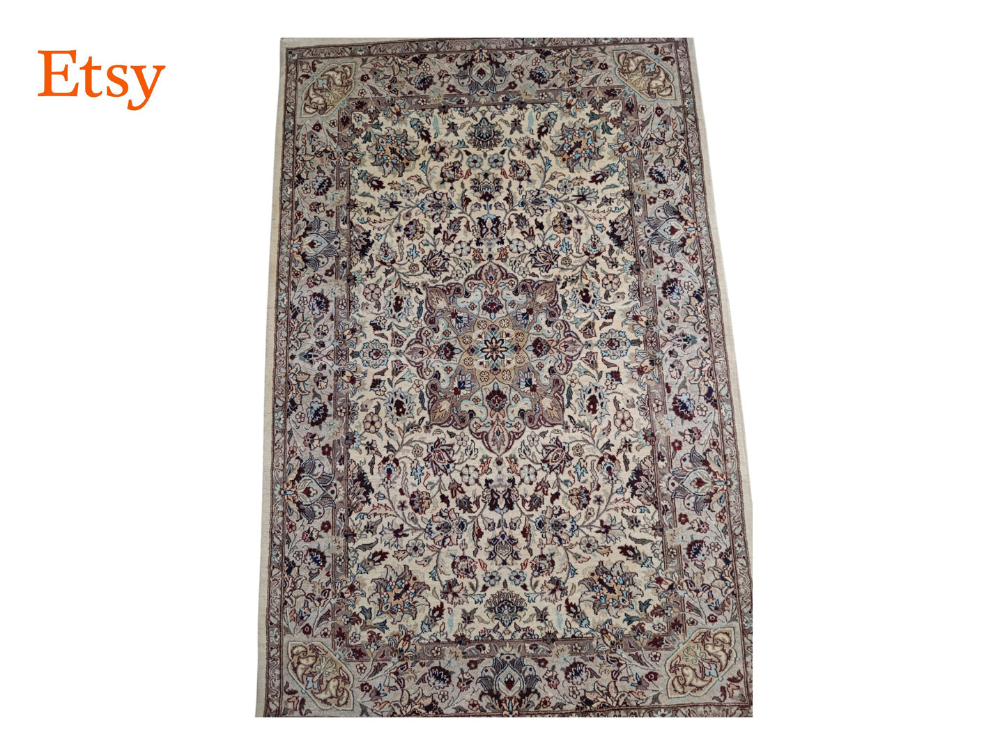 Handmade 4.5x7 Luxury Carpet: Fine Quality