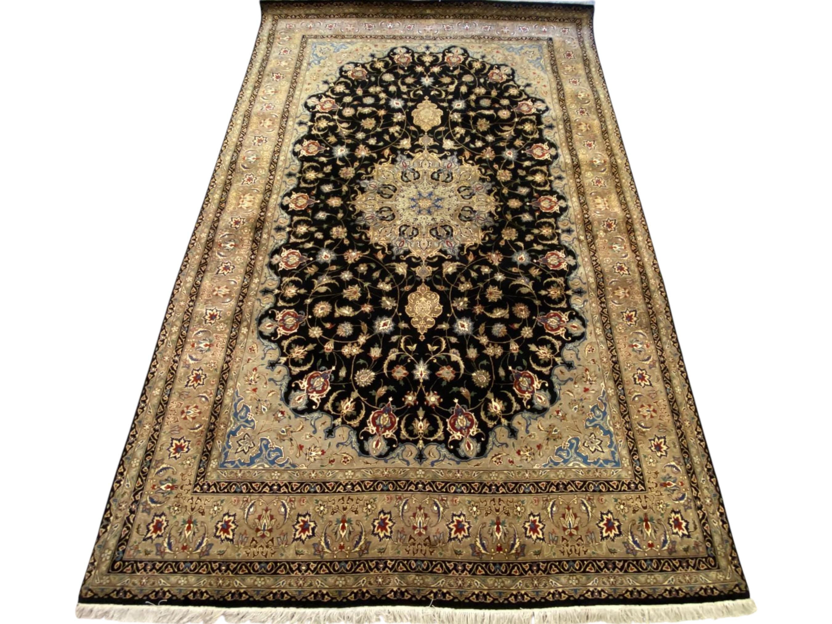 7x10 Antique shahi tabraiz handmade carpets